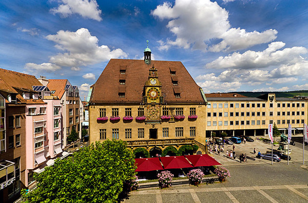 Rathaus auf dem Marktplatz